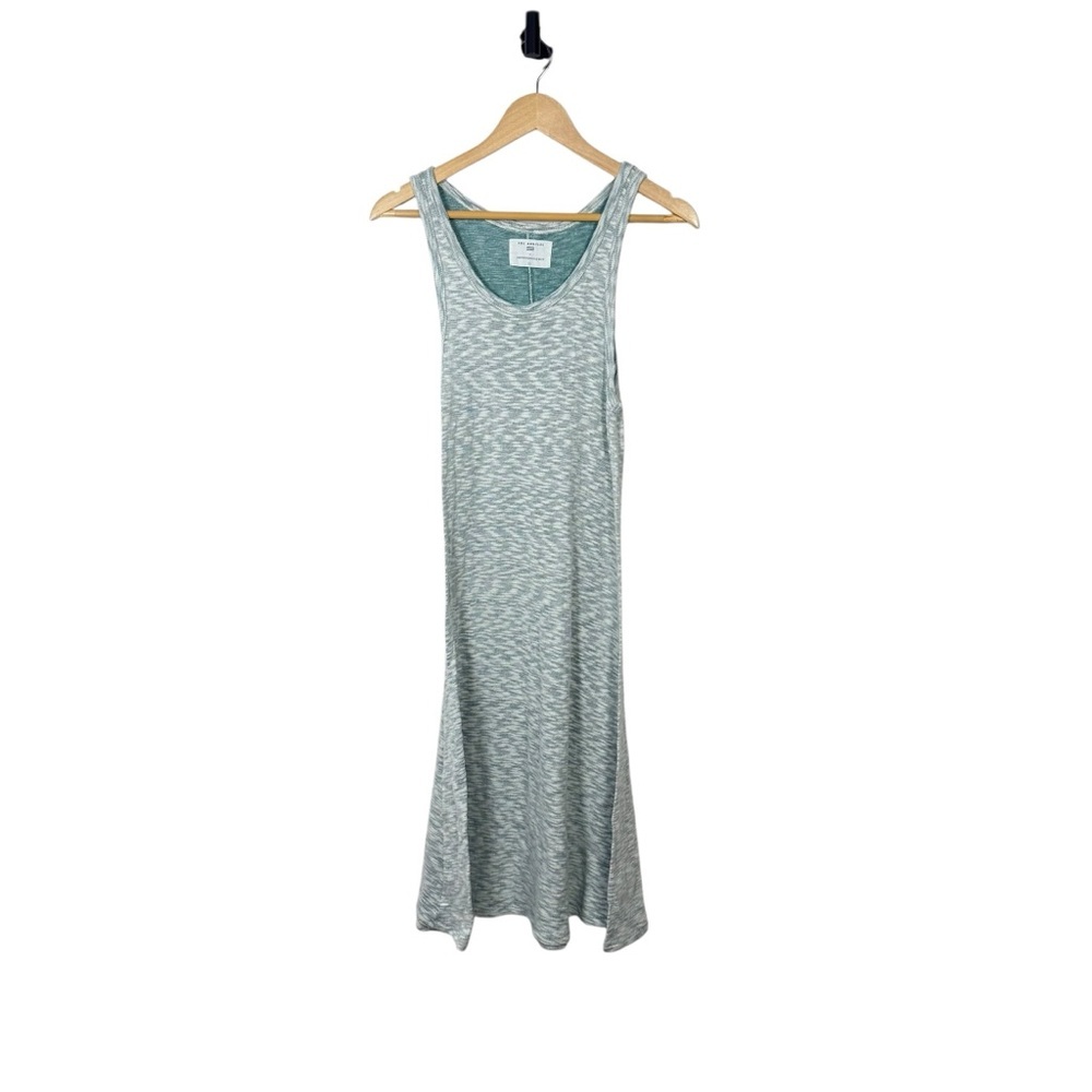 Sol Angeles x Anthropologie Space Dye Tank Dress in Teal Size XS
